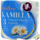MÜLLER TOALETTPAPÍR 4TEK. 3RTG. KAMILLA (14)