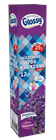 GLOSSY SZEMETESZSÁK SZALAGBEHÚZÓS 25L LEVENDULÁS/ERDEI FENYŐ 12DB/ROLL (24)
