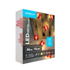 MODEE KARÁCSONYI LED FÜZÉR 90CM 10LED ELEMES MELEG FÉNYŰ (C3025) (10)
