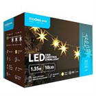 MODEE KARÁCSONYI LED FÜZÉR 135CM 10LED ELEMES MELEG FÉNYŰ (C3028) (10)