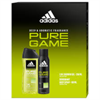 ADIDAS AJÁNDÉKCSOMAG FÉRFI DEO 150ML+TUSFÜRDŐ 250ML PURE GAME (6)