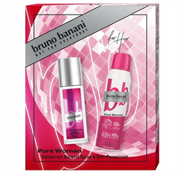 BRUNO BANANI AJÁNDÉKCSOMAG NŐI DNS 75ML+DEO 150ML FOR HER (6)