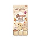 SCHOGETTEN BLONDE TÁBLÁS FEHÉRCSOKOLÁDÉ 100G MANDULÁVAL (15)