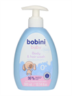 BOBINI BABY TUSFÜRDŐ&SAMPON 300ML PUMPÁS 2IN1 (12)