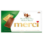 MERCI TÁBLÁS TEJCSOKOLÁDÉ 100G MANDULÁS-MOGYORÓS (15)