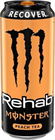 (DRS) MONSTER ENERGIAITAL 500ML REHAB PEACH (12)