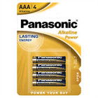 PANASONIC ALKALINE POWER TARTÓS ELEM ALKÁLI 4DB ´AAA´ MIKRO (LR03APB-4BP)