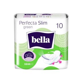 BELLA EGÉSZSÉGÜGYI BETÉT PERFECTA SLIM 10DB GREEN (36)