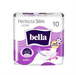 BELLA EGÉSZSÉGÜGYI BETÉT PERFECTA SLIM 10DB VIOLET (36)