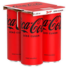(DRS) COCA-COLA DOB. SZÉNSAVAS ÜDÍTŐ 4x330ML ZERO (24)