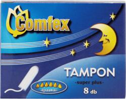 COMFEX TAMPON 8DB SUPER PLUS ÉJSZAKAI (36)
