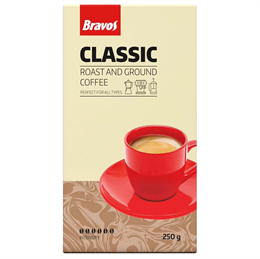 BRAVOS ŐRÖLT KÁVÉ 250G CLASSIC (12) (fix)