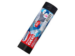 GLOSSY KUKAZSÁK BIVALYERŐS 60L 10DB/ROLL (30)