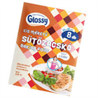 GLOSSY SÜTŐZACSKÓ 8DB 25x38CM KIS MÉRETŰ CSIRKÉS (50)