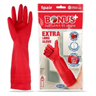 BONUS+ EXTRA HOSSZÚ GUMIKESZTYŰ ´L´ (b067) (50)