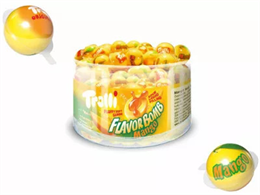 TROLLI TÖLTÖTT GUMICUKOR 40x18,8G MANGÓ (henger) (7)