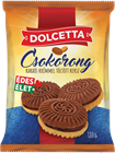 DOLCETTA CSOKORONG KAKAÓS KRÉMMEL TÖLTÖTT KEKSZ 180G (24)