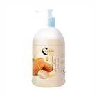 CHARLOTTE KRÉMSZAPPAN 500ML MANDULA&JOJOBA (pumpás) (12)