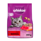 WHISKAS SZÁRAZ MACSKAELEDEL 300G MARHA (14)