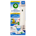 AIR WICK ACTIVE FRESH LÉGFR. KÉSZÜLÉK+UT. 228ML LINEN&WHITE ORCHID (4)