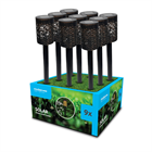 MODEE LIGHTING LED SZOLÁR NAPELEMES LESZÚRHATÓ LÁMPA 36CM (9) (GS026)