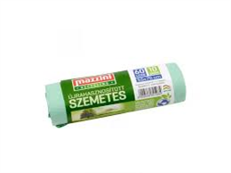 MAZZINI SZEMETESZSÁK ÚJRAHASZN. 60L 10DB/ROLL (50)