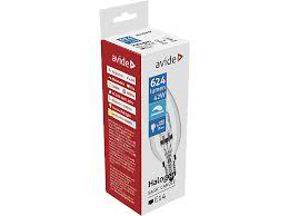 AVIDE HALOGÉN IZZÓ GYERTYA E14 42W (10)