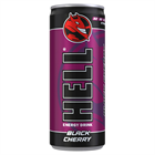 (DRS) HELL ENERGIAITAL 250ML BLACK CHERRY (24)