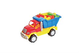 E. JÁTÉK KAMION ÉPÍTŐKOCKÁKKAL 39x18x22CM (4)