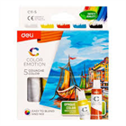 DELI TEMPERA 5 SZÍNŰ 5x12ML (12)