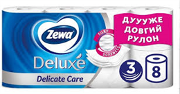 ZEWA DELUXE TOALETTPAPÍR 8TEK. 3RTG. DELICATE (7)