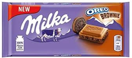 MILKA TÁBLÁS TEJCSOKOLÁDÉ 100G OREO BROWNIE (22)