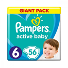 PAMPERS PELENKA ACTIVE BABY GP S6 56DB 13-18kg (1)