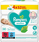 PAMPERS NEDVES TÖRLŐKENDŐ 4X52DB SENSITIVE (3)