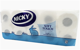 NICKY TOALETTPAPÍR SOFT TOUCH 10TEK. 2RTG. (8)