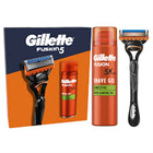 GILLETTE AJÁNDÉKCSOMAG FUSION5 BOROTVA+BOROTVAGÉL 200ML (9)