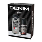 DENIM AJÁNDÉKCSOMAG DEO 150ML+TUSFÜRDŐ 250ML FÉRFI BLACK (8)