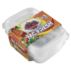 H. ÉTELTÁROLÓ MŰANYAG MC.FRESH 3DB 900ML 19,8x14,2x5,7CM (1808) (6)