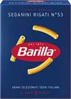 BARILLA TÉSZTA 500G SEDANINI RIGATI N.53 (12)