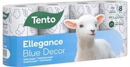 TENTO TOALETTPAPÍR ELLEGANCE 8TEK. 3RTG. BLUE DECOR (7)