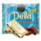 DELLA FEHÉRCSOKOLÁDÉ 52G KEKSZDARABOKKAL (24)