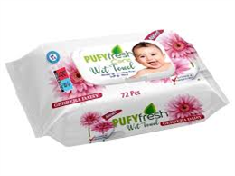 PUFY NEDVES TÖRLŐKENDŐ 72DB GERBERA (36)