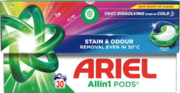 ARIEL MOSÓKAPSZULA 30DB COLOR (4) (ariel 40)