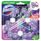 DOMESTOS WC FRISSÍTŐ BLOKK POWER5 3X55G LAVENDER (10)
