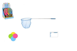 E. MEDENCETISZTÍTÓ HÁLÓ ÁLLÍTHATÓ NYÉLLEL (24)