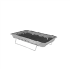 E. INSTANT BBQ GRILLEZŐ SZÉNNEL 81x24x5CM (8)