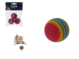 E. MACSKAJÁTÉK LABDA 3DB (12)